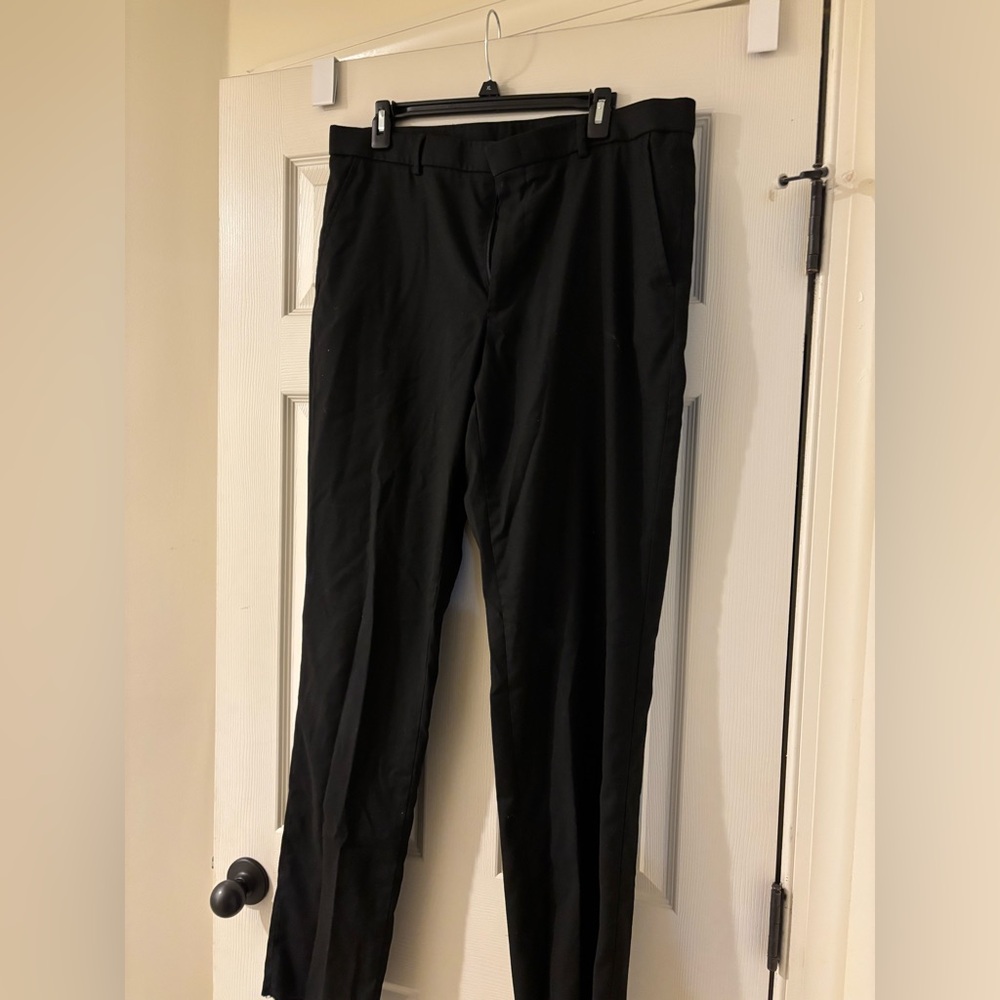 Kenneth Cole Black Dress Pants for Men 36x34